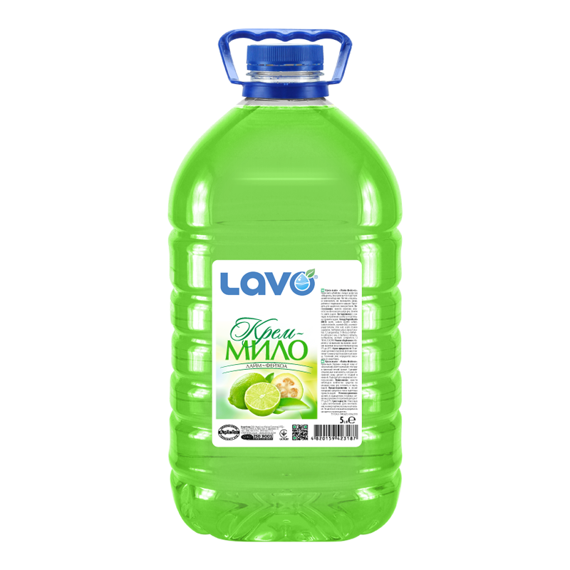 Крем-мило LAVO «Лайм-Фейхоа» 5л